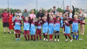 images from St Maelruans FC under8 team